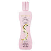 BioSilk Irresistible Shampoo bottle with jasmine petals for a lush cleanse and shine.