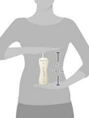 BioSilk Silk Therapy Conditioner texture close-up demonstrates creamy, easy-to-distribute formula
