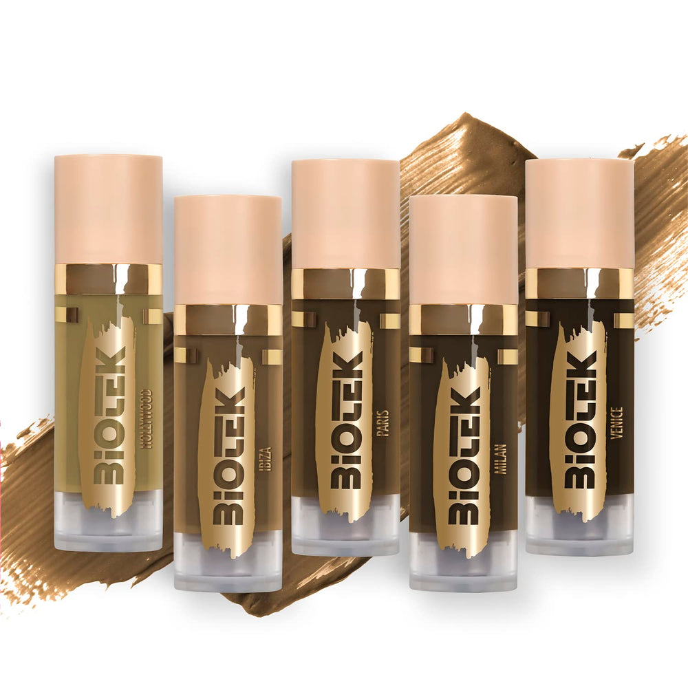 Biotek Hollywood brow pigment close-up, ideal for correcting red undertones on fair brows