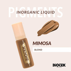 Biotek Mimosa inorganic liquid pigment ready for immediate shading