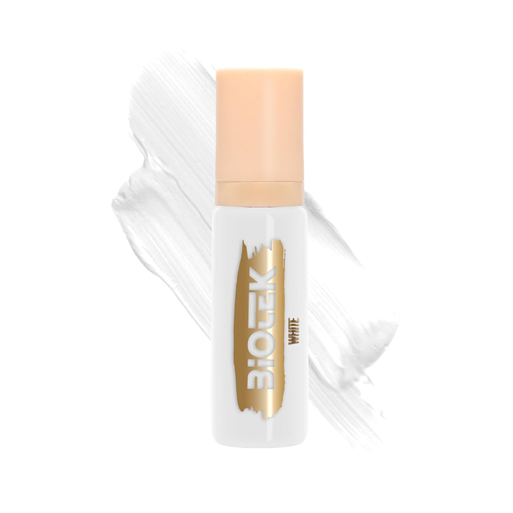 Biotek white pigment for lip highlights enhances light reflection and lip definition