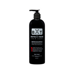 Biotin X Treme Shampoo bottle-front showing color-safe, sulfate-free formula.