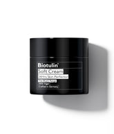 Biotulin Soft Cream jar closeup showing daily hydrating skincare.