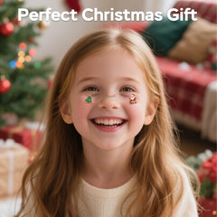 Bisonful easy application face tattoos for quick festive looks