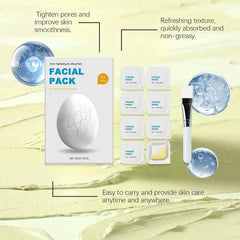 Biuhorey facial mask package open reveals details for informed skincare choice