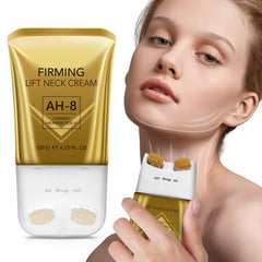 BKKTfBWK AH8 neck cream application for smooth, hydrated neck skin.