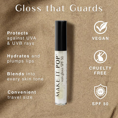Texture and smooth application of Black Girl Sunscreen Sungloss Clear Skies