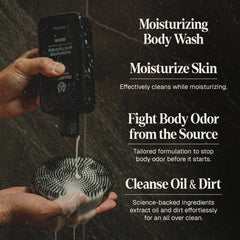 Black Wolf daily conditioner bottle with smooth detangling promise.