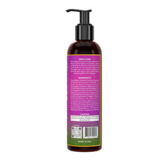 Blaq Luxury Sage and Lychee conditioner label highlights biotin and nettle.