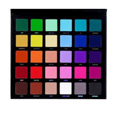 Blend Bunny Blends Palette front view highlights triad shade layout for easy blending.