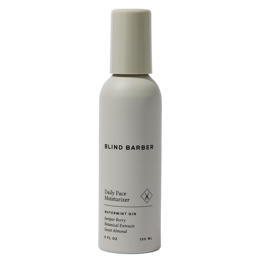 Blind Barber Daily Face Moisturizer bottle ready for daily hydration after cleansing