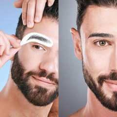 Bliss and Beyond USA easy-application brow stickers for quick, mess-free use.