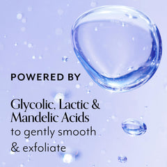 Bliss Body Butter with 10 percent AHA label signals gentle exfoliation for even tone