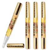 Bliss Kiss Simply Pure Nail Oil Pen vanilla application shows fast absorption and hydration