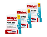 Blistex Medicated Lip Ointment bottle for on-the-go lip care.