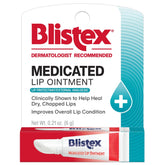 Blistex Medicated Lip Ointment tube pack of 12 relieves dryness and soreness.