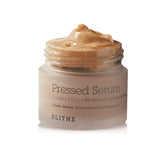BLITHE pressed serum tundra chaga bottle demonstrates sleek design for daily hydration.