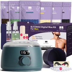 BLITZWAX back and nose waxing kit enables precise at-home grooming