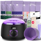 BLITZWAX Brazilian wax kit with bean collection for smoother skin.