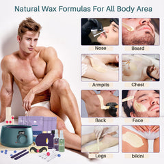 BLITZWAX face and nose applicator set for precise waxing