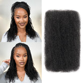 BLL Afro Kinkys bulk hair 16-inch pack for mini twists and loc extensions.