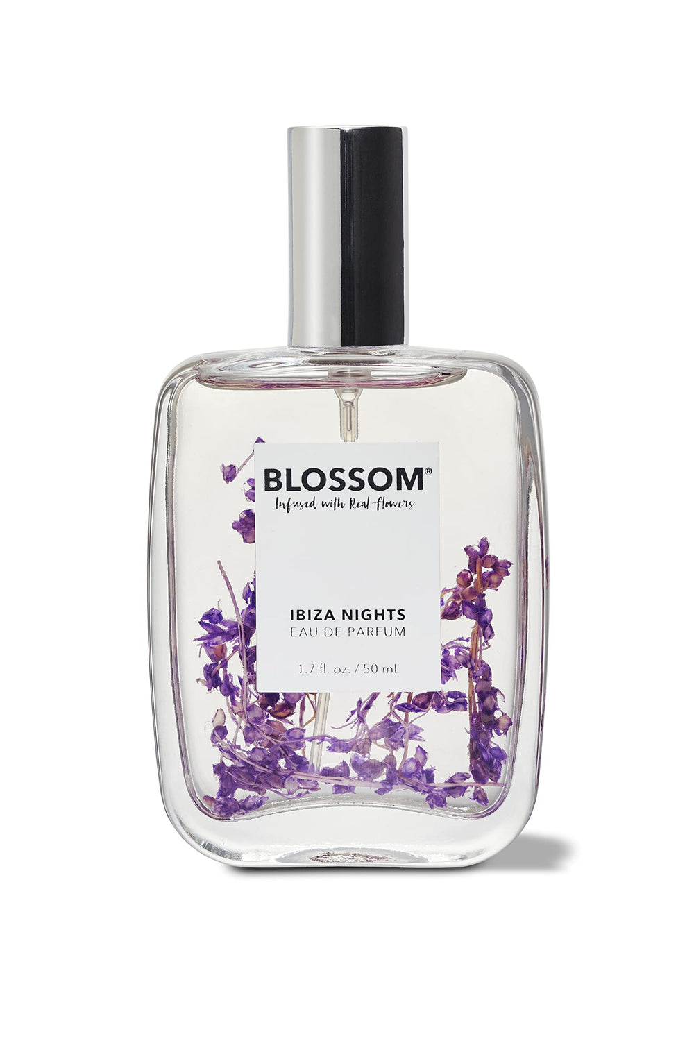Blossom Ibiza Nights bottle front showing premium packaging