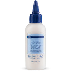 Blue Cross Cuticle Remover Cream tube closeup, quick softening for smooth cuticles.