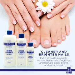 Blue Cross Lanolin-infused cuticle treatment moisturizing dry cuticles.