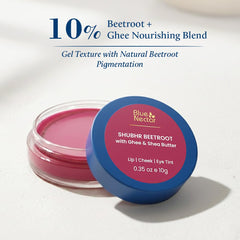 Blue Nectar lip tint packaging in a travel-friendly case.