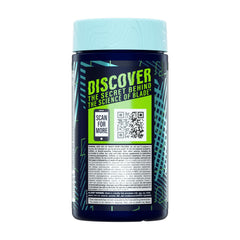 Blue Star Blade label front detailing Advantra Z and caffeine boost.