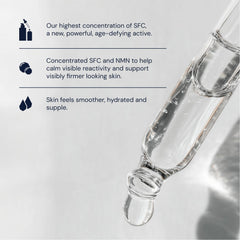 Blueprint Bryan Johnson serum texture close-up showing silky, oil-free feel