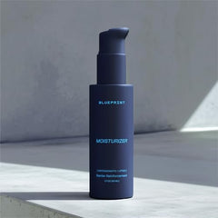 Blueprint Bryan Johnson moisturizer texture close-up for smooth absorption.