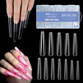 BlueZOO Gel 3XL nail tips front-edge design for durable extensions