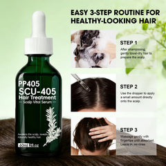 Bmrewax PP405 biotin detail suggesting stronger-feeling, smoother strands