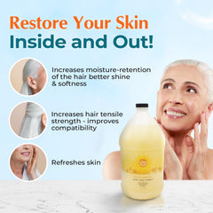 BoaVida Cupuacu butter nourishes skin and hair during cleansing.