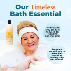BoaVida persimmon boost highlights odor-reducing formula in action.