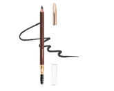 Bodermincer eyebrow pencil packaging case keeps product secure for travel