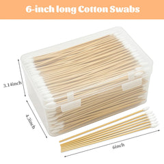 BODFPPC 6-inch pointed-tip swabs provide precise access in tight spaces.