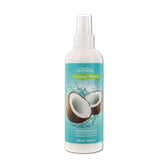 Body Drench Coconut Water Spray Lotion bottle shown, hydrating skin after shower.