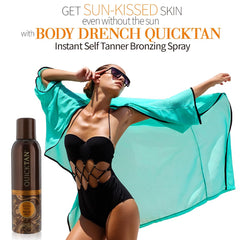 Body Drench QuickTan two-pack offers ongoing natural glow.
