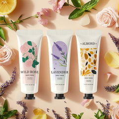 BODY & EARTH Hand Cream Verbena lightweight hydration with fresh botanical scent