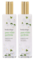 Bodycology Pure White Gardenia fragrance mist bottle front view for everyday freshness.