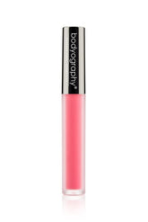 Bodyography Lip Lava Free Spirit bottle displaying coral pink matte finish for long-lasting color