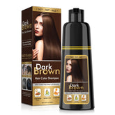BOJICA Hair Dye Shampoo gray coverage in one wash for natural color