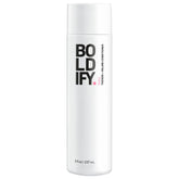 Boldify Thicken Volume Conditioner bottle shows biotin formula for fuller hair.