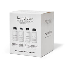 Bondbar Bonding Kit pre-shampoo bottle demonstrates gentle cleansing for damaged hair.