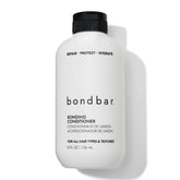 Bondbar conditioner bottle for damaged hair demonstrating repair and shine.