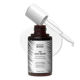 BondiBoost HG Lock Drops bottle showing lightweight scalp care benefits