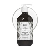BondiBoost HG shampoo bottle shows sulfate-free formula for fuller-looking hair.