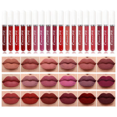 Bonnie Choice 18 Colors matte lipstick case shows organized storage and ease of access